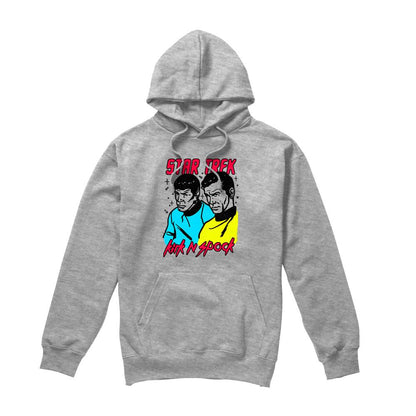 Sport Heather - Front - Star Trek Mens Kirk & Spock Hoodie