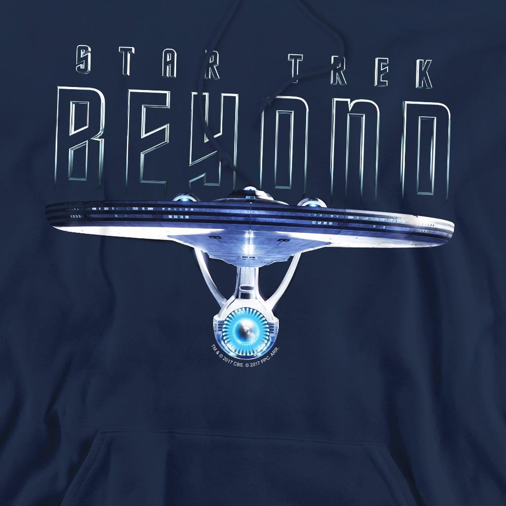 Navy - Pack Shot - Star Trek Beyond Mens Enterprise Beyond Hoodie