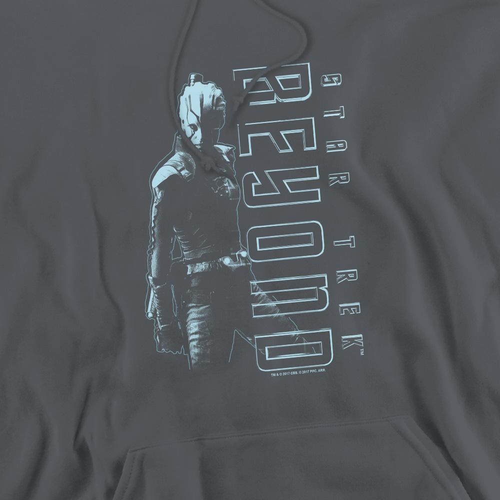 Charcoal - Pack Shot - Star Trek Beyond Mens Jaylah Hoodie