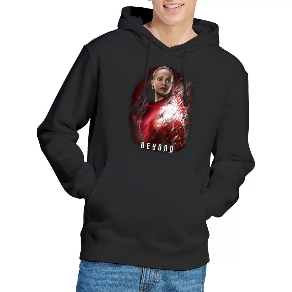 Black - Lifestyle - Star Trek Beyond Mens Uhura Poster Hoodie