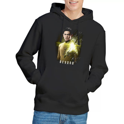 Black - Lifestyle - Star Trek Beyond Mens Sulu Poster Hoodie