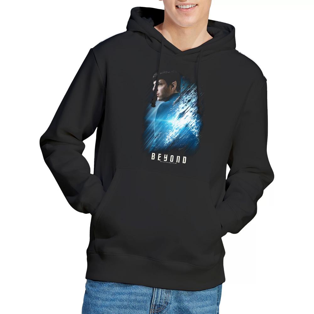 Black - Lifestyle - Star Trek Beyond Mens Spock Poster Hoodie