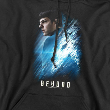 Black - Pack Shot - Star Trek Beyond Mens Spock Poster Hoodie
