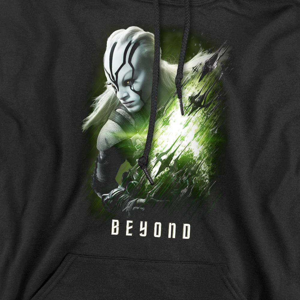 Black - Pack Shot - Star Trek Beyond Mens Jaylah Poster Hoodie