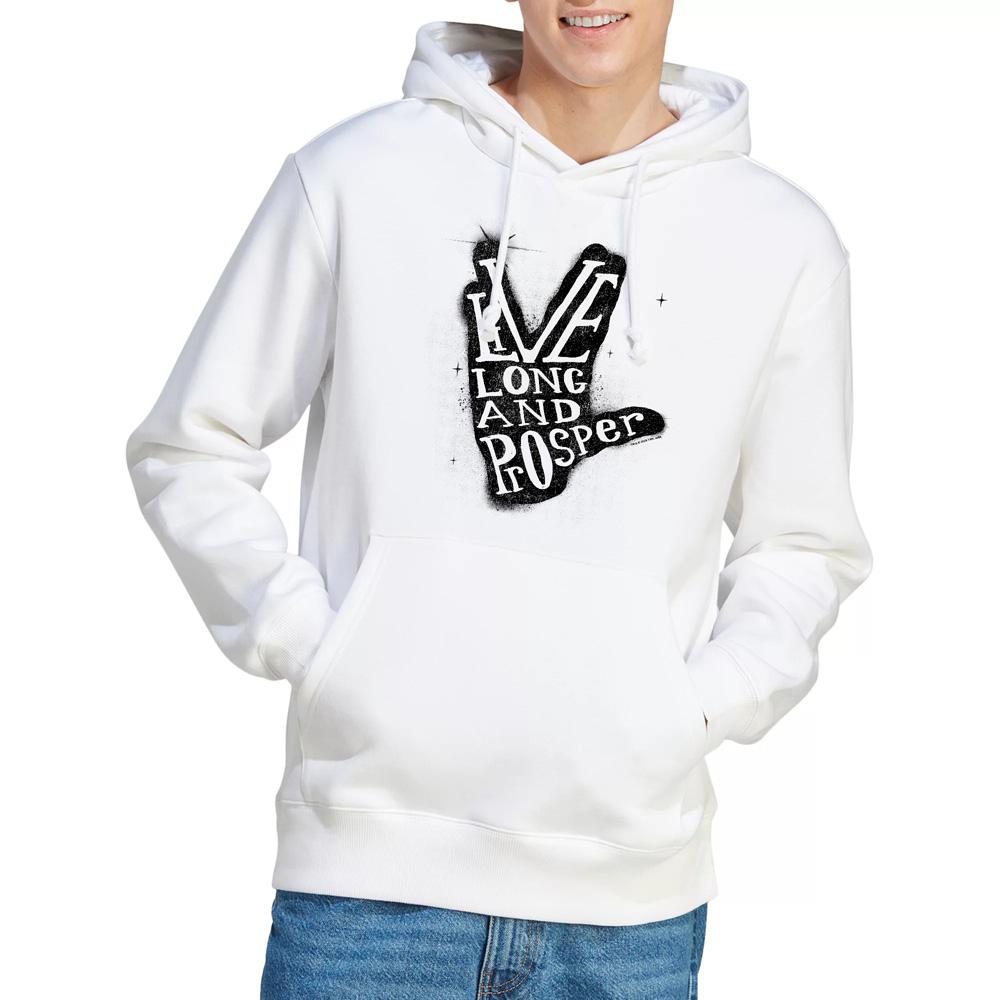 White - Lifestyle - Star Trek Beyond Mens Prosper Hand Hoodie