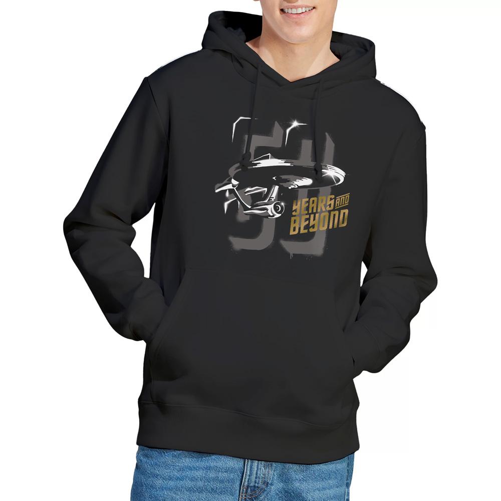 Black - Lifestyle - Star Trek Beyond Mens 50 Years & Beyond Hoodie