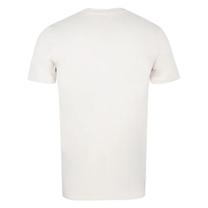 Natural - Back - Iron Man Mens Blast T-Shirt
