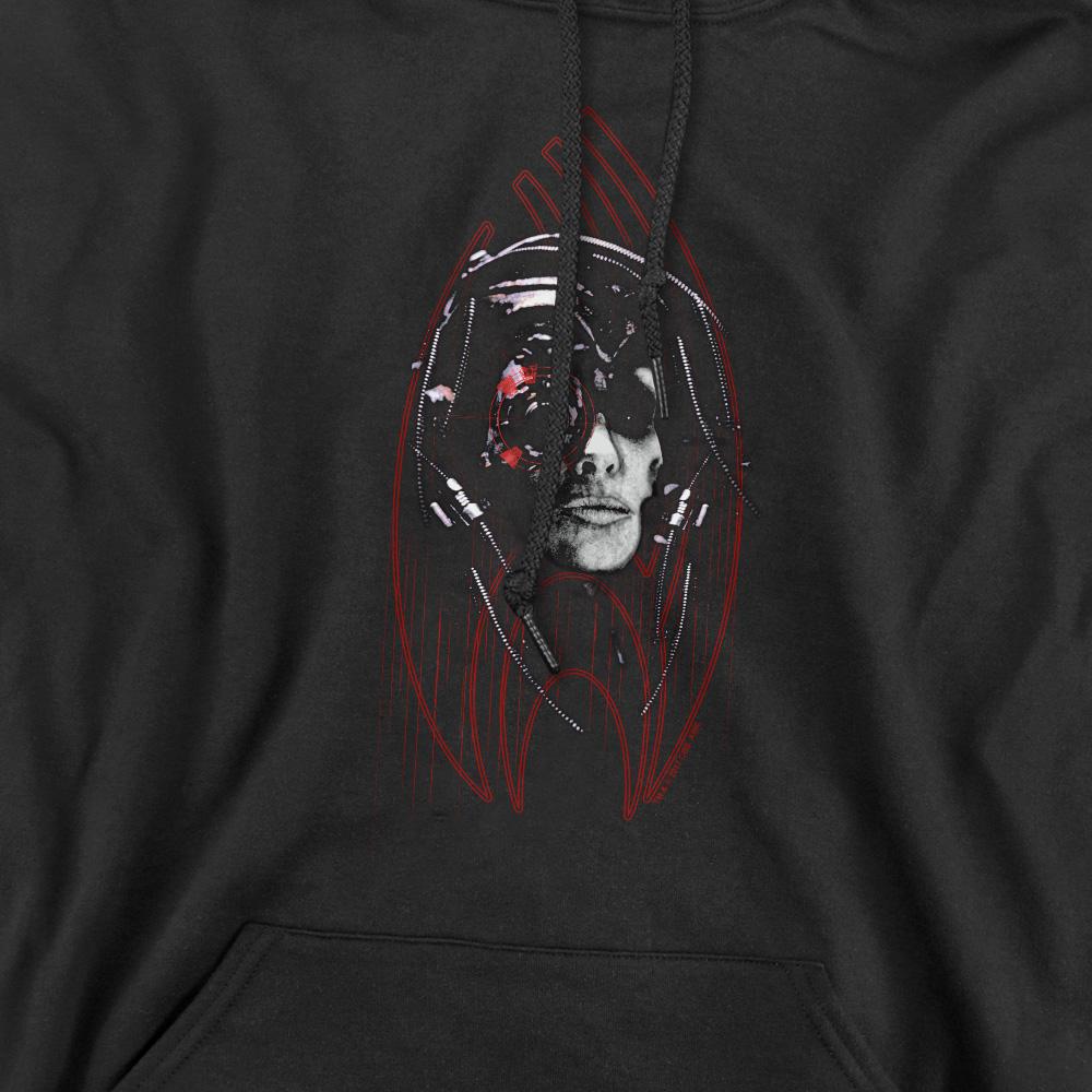 Black - Pack Shot - Star Trek Mens Borg Construct Hoodie