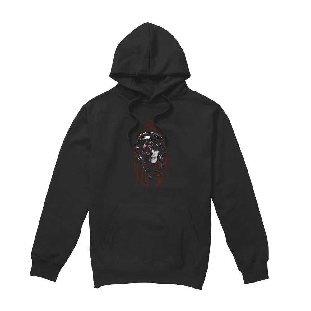 Black - Front - Star Trek Mens Borg Construct Hoodie