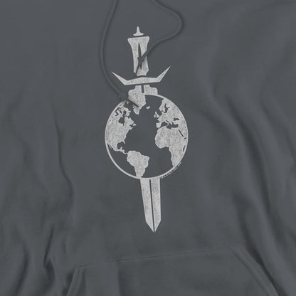 Charcoal - Pack Shot - Star Trek Mens Terran Empire Hoodie