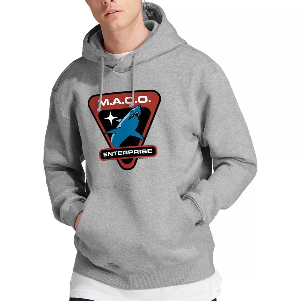 Sport Heather - Lifestyle - Star Trek Mens MACO Patch Hoodie