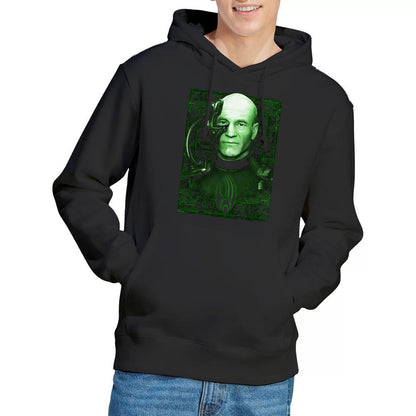 Black - Lifestyle - Star Trek Mens Locutus of Borg Hoodie