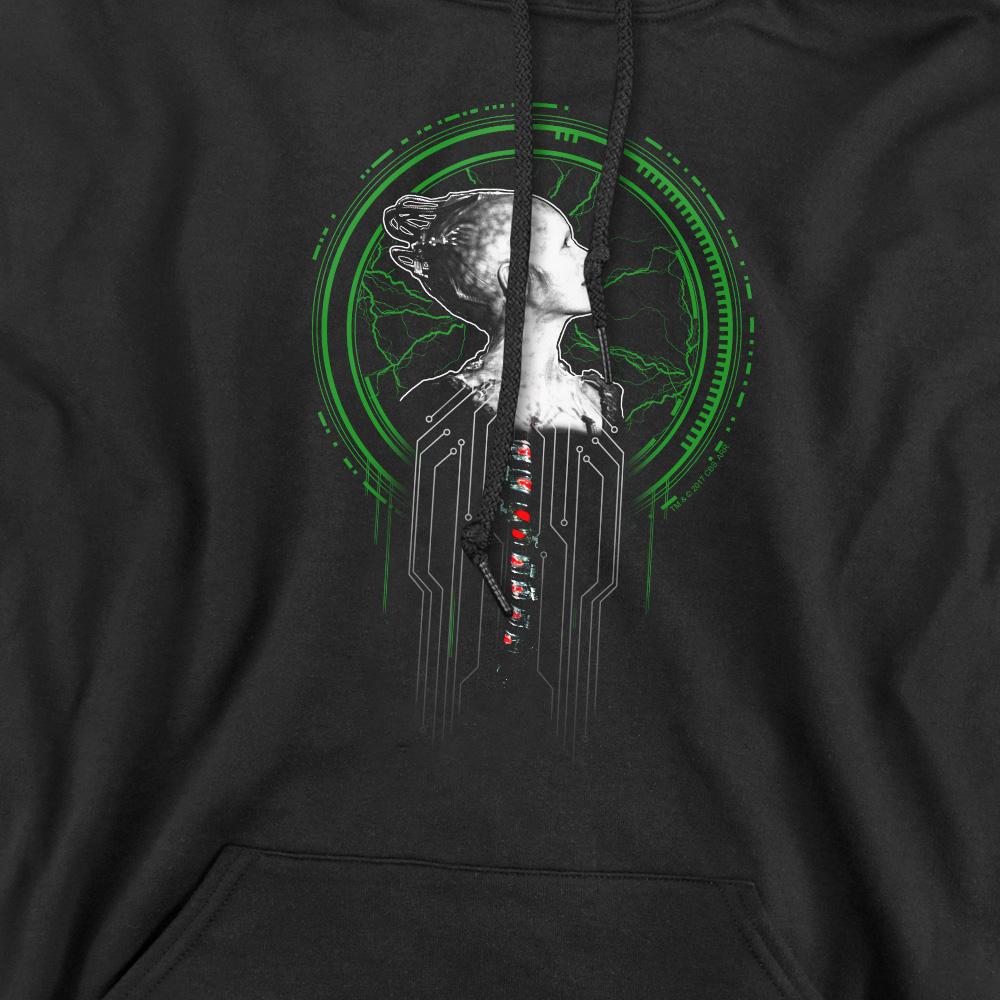 Black - Pack Shot - Star Trek Mens Borg Queen Hoodie
