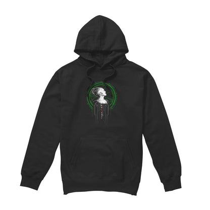 Black - Front - Star Trek Mens Borg Queen Hoodie