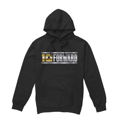 Black - Front - Star Trek Mens Ten Forward Hoodie