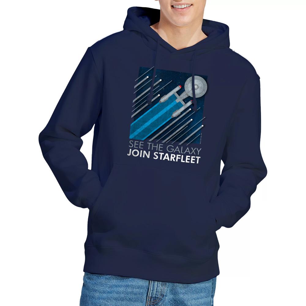 Navy - Lifestyle - Star Trek Mens Starfleet Recruitment Poster Hoodie