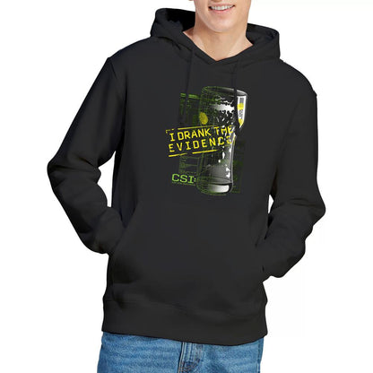 Black - Lifestyle - CSI Mens I Drank the Evidence Hoodie