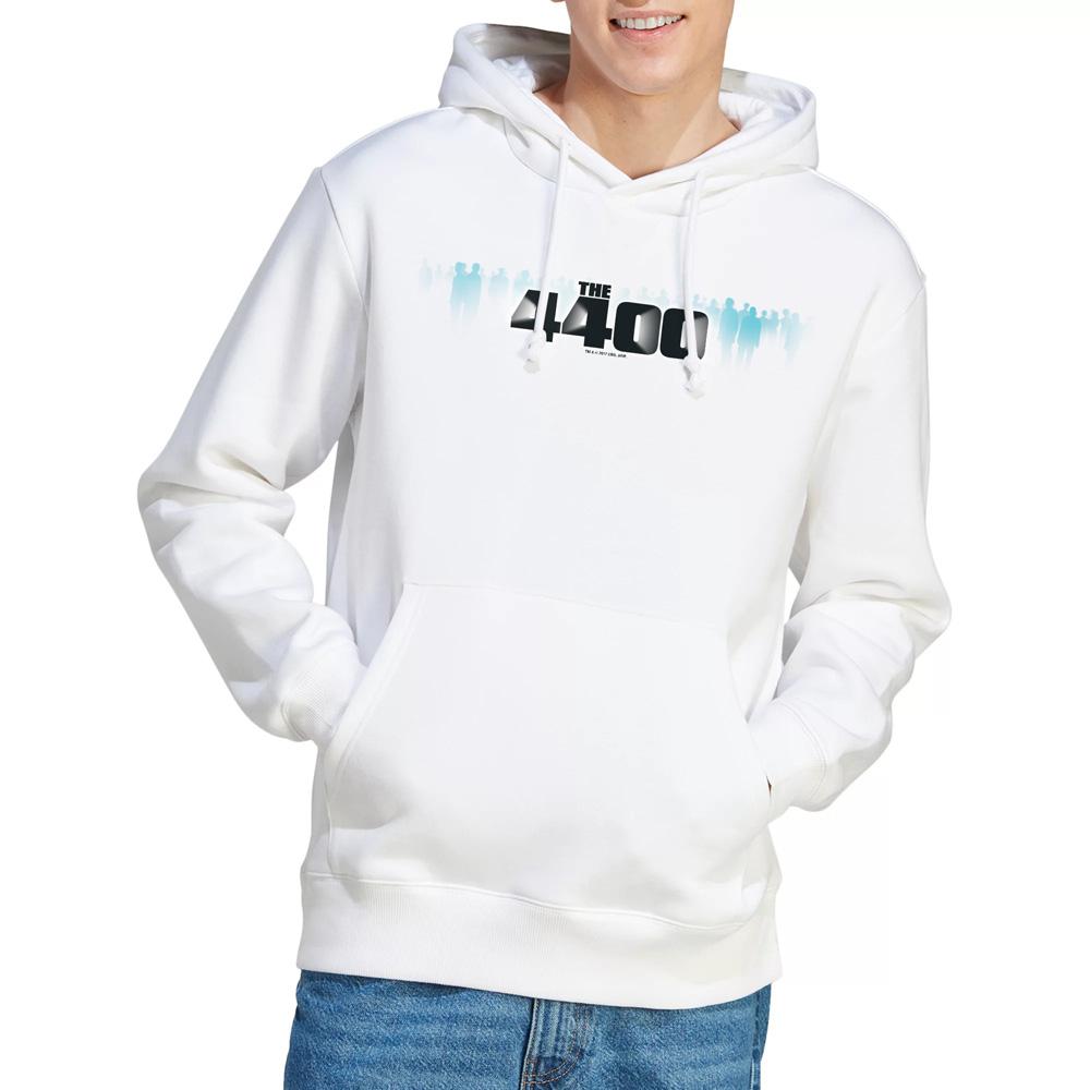White - Lifestyle - The 4400 Mens Logo Hoodie