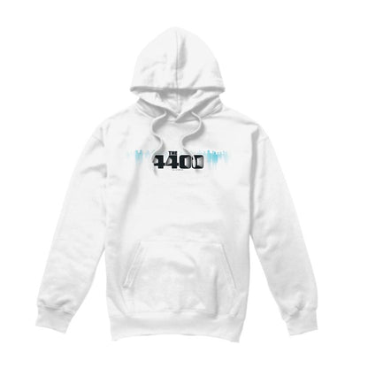 White - Front - The 4400 Mens Logo Hoodie