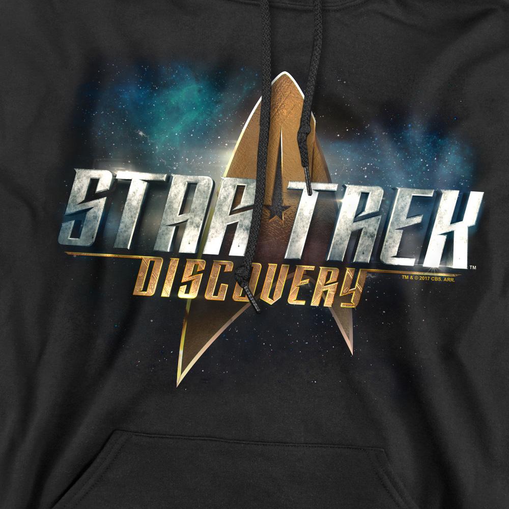 Black - Pack Shot - Star Trek: Discovery Mens Logo Hoodie