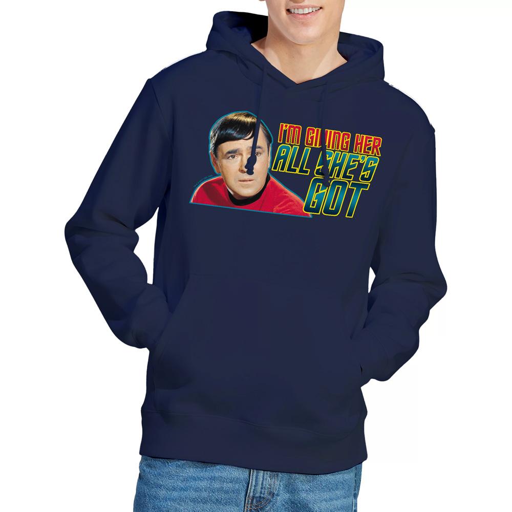Navy - Lifestyle - Star Trek Mens All She´s Got Hoodie