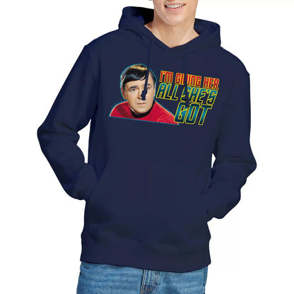Navy - Lifestyle - Star Trek Mens All She´s Got Hoodie