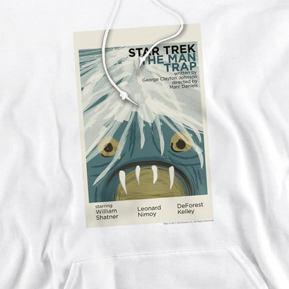 White - Pack Shot - Star Trek Mens The Original Series Episode 1 Hoodie