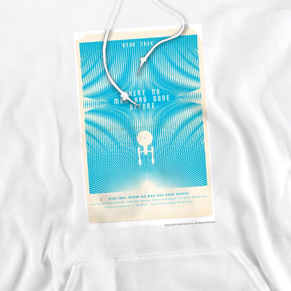 White - Pack Shot - Star Trek Mens The Original Series Episode 3 Hoodie