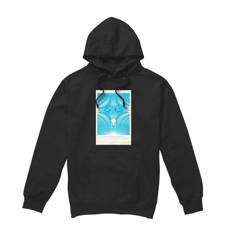 Black - Front - Star Trek Mens The Original Series Episode 3 Hoodie