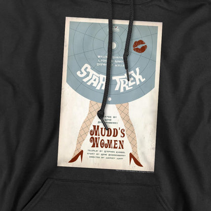 Black - Pack Shot - Star Trek Mens The Original Series Episode 6 Hoodie
