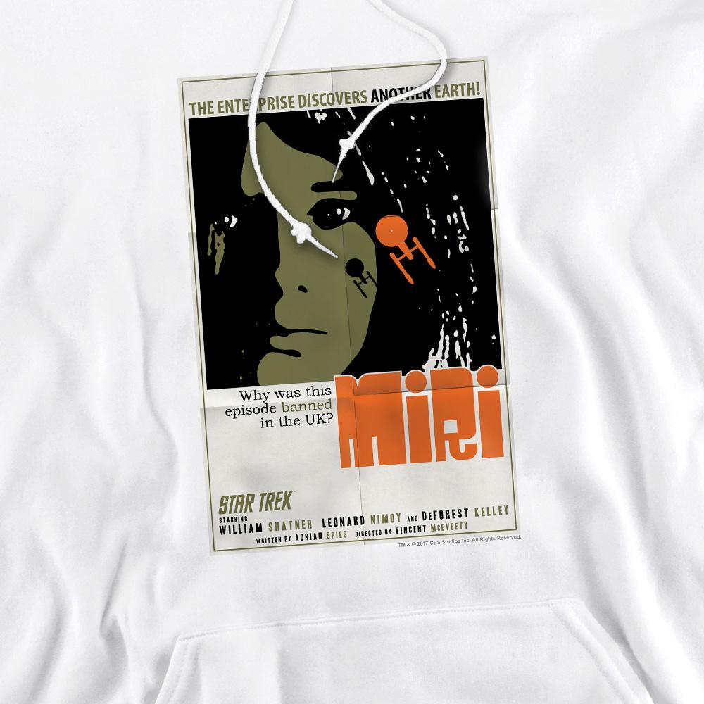 White - Pack Shot - Star Trek Mens The Original Series Episode 8 Hoodie