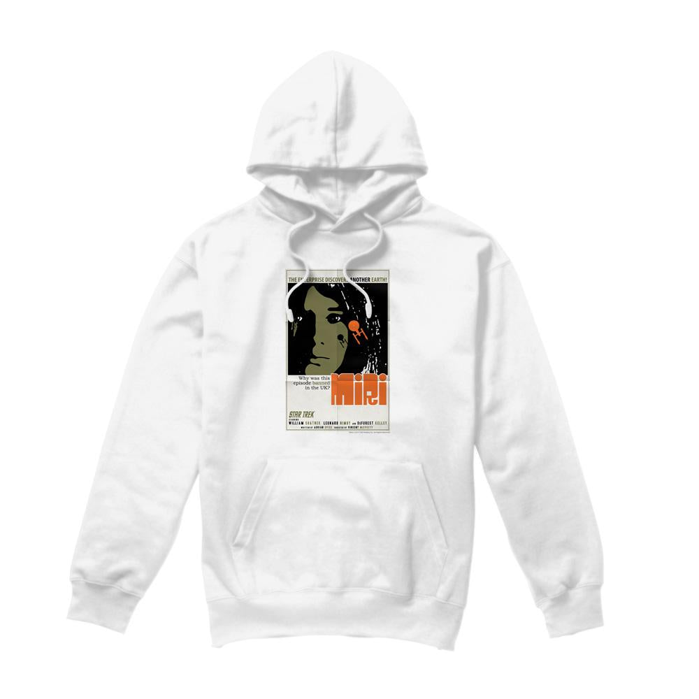 White - Front - Star Trek Mens The Original Series Episode 8 Hoodie
