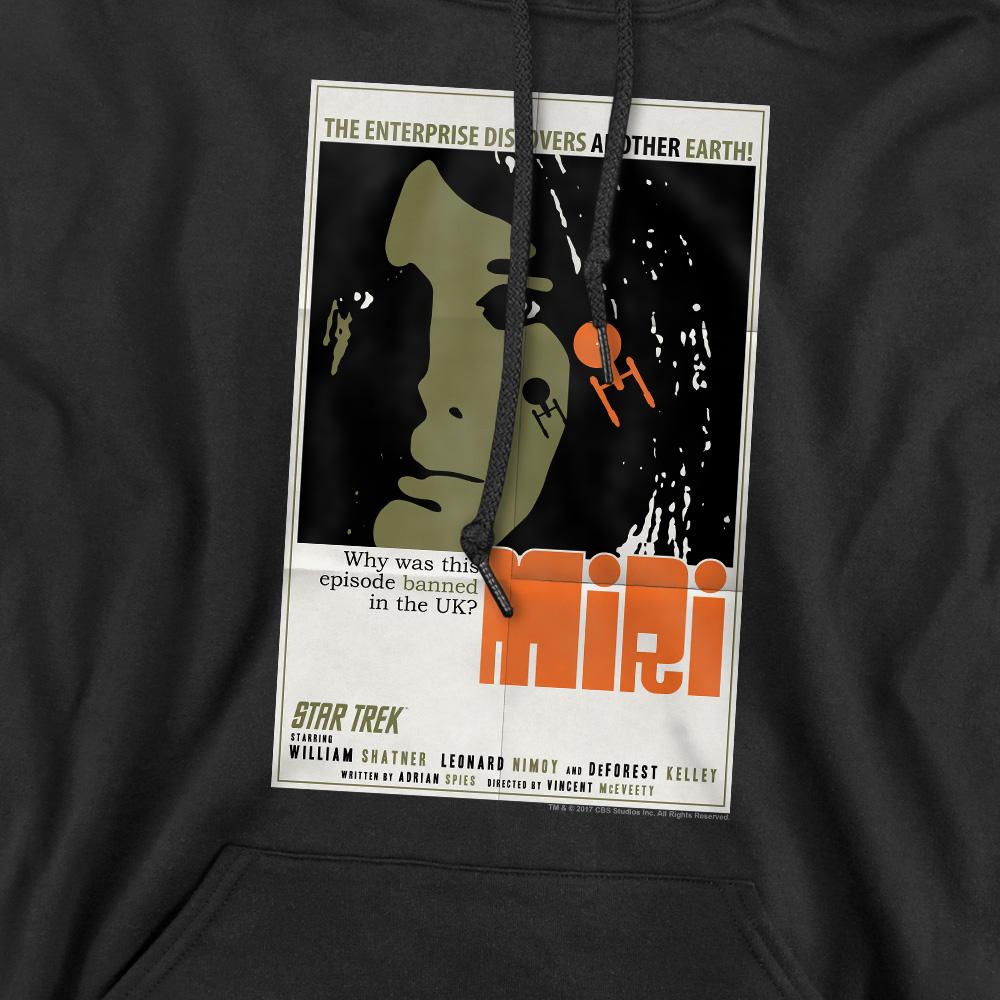 Black - Pack Shot - Star Trek Mens The Original Series Episode 8 Hoodie