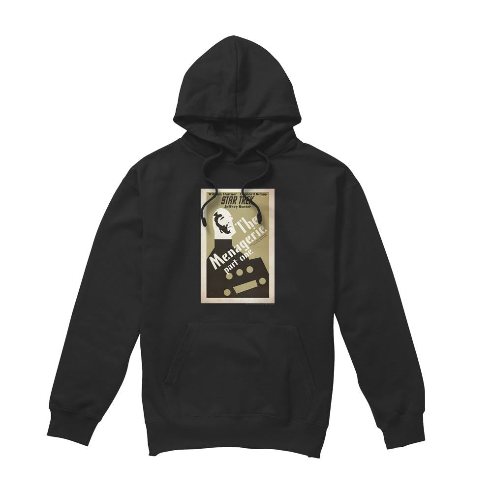 Black - Front - Star Trek Mens The Original Series Episode 11 Hoodie