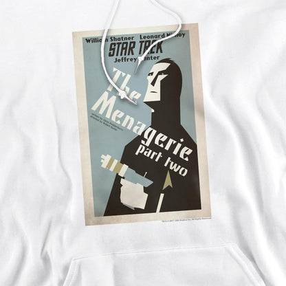 White - Pack Shot - Star Trek Mens The Original Series Episode 12 Hoodie