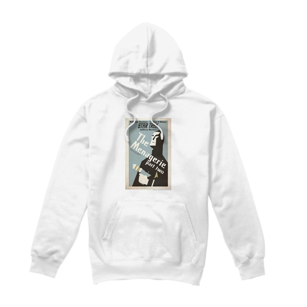 White - Front - Star Trek Mens The Original Series Episode 12 Hoodie
