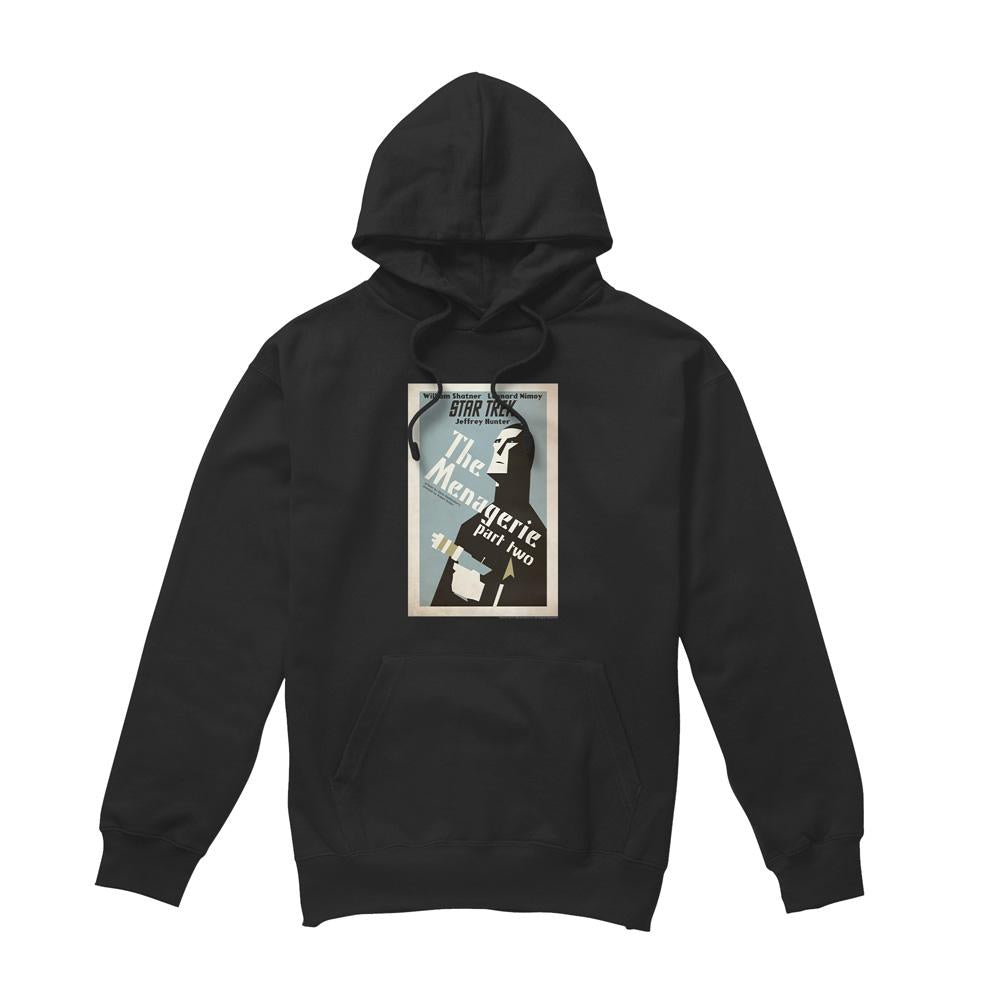 Black - Front - Star Trek Mens The Original Series Episode 12 Hoodie