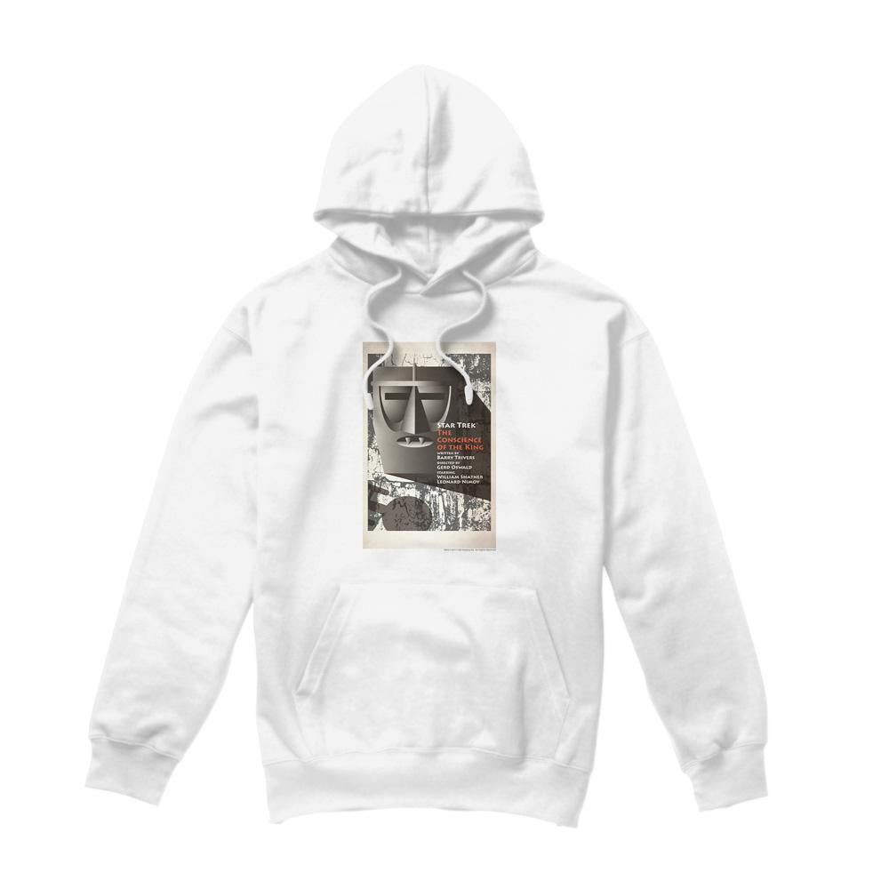 White - Front - Star Trek Mens The Original Series Episode 13 Hoodie