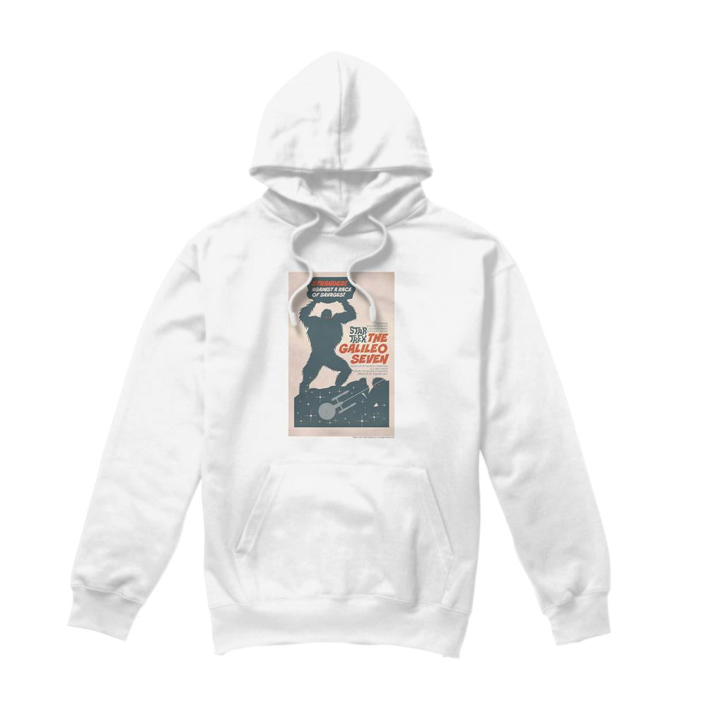 White - Front - Star Trek Mens The Original Series Episode 16 Hoodie