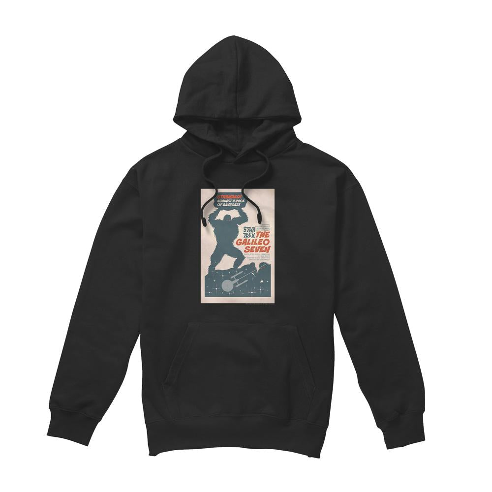 Black - Front - Star Trek Mens The Original Series Episode 16 Hoodie