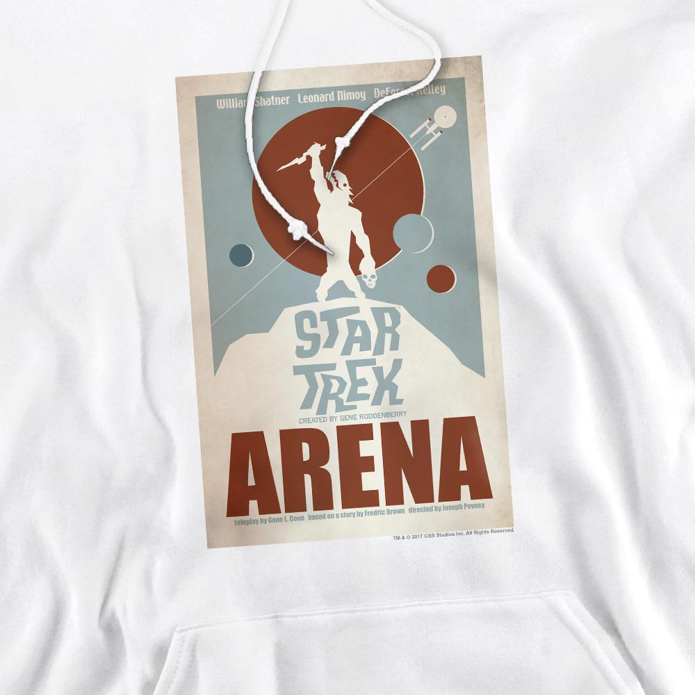 White - Pack Shot - Star Trek Mens The Original Series Episode 18 Hoodie