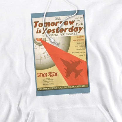 White - Pack Shot - Star Trek Mens The Original Series Episode 19 Hoodie