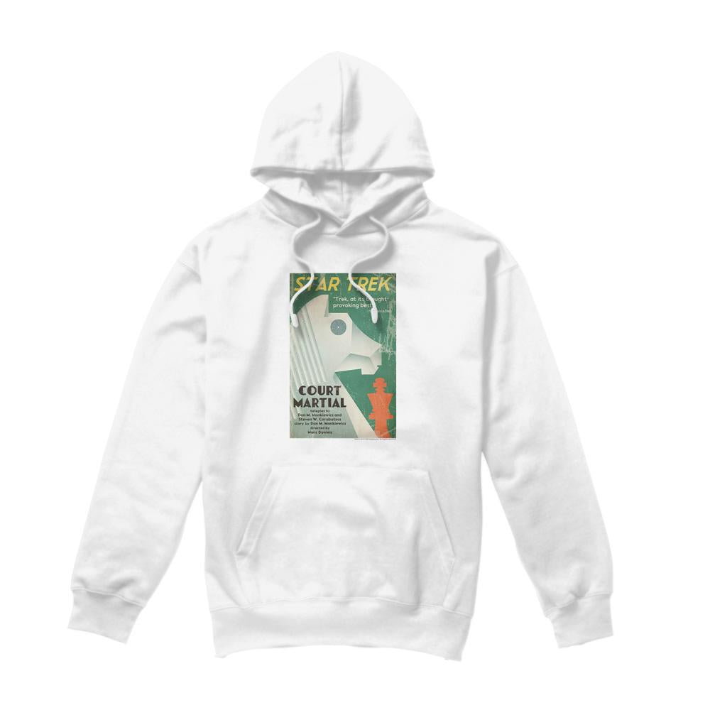White - Front - Star Trek Mens The Original Series Episode 20 Hoodie