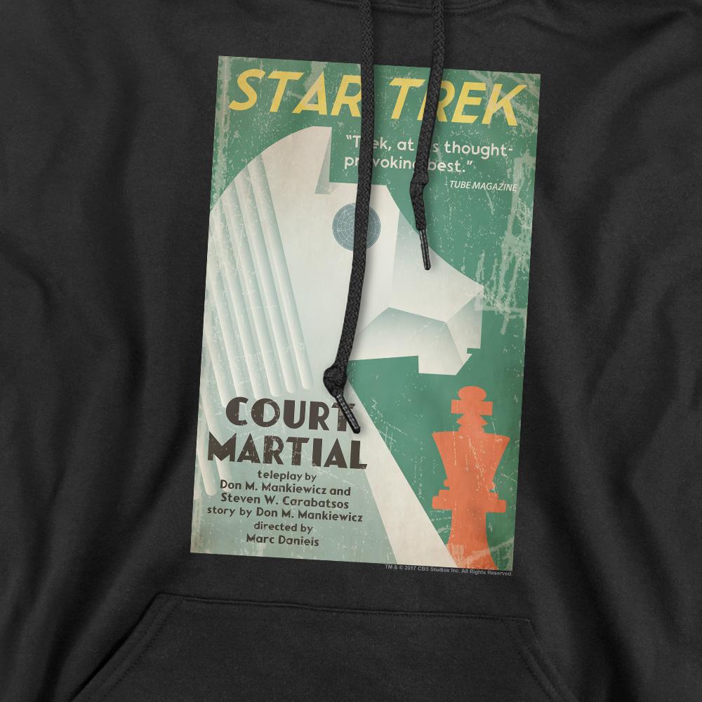 Black - Pack Shot - Star Trek Mens The Original Series Episode 20 Hoodie