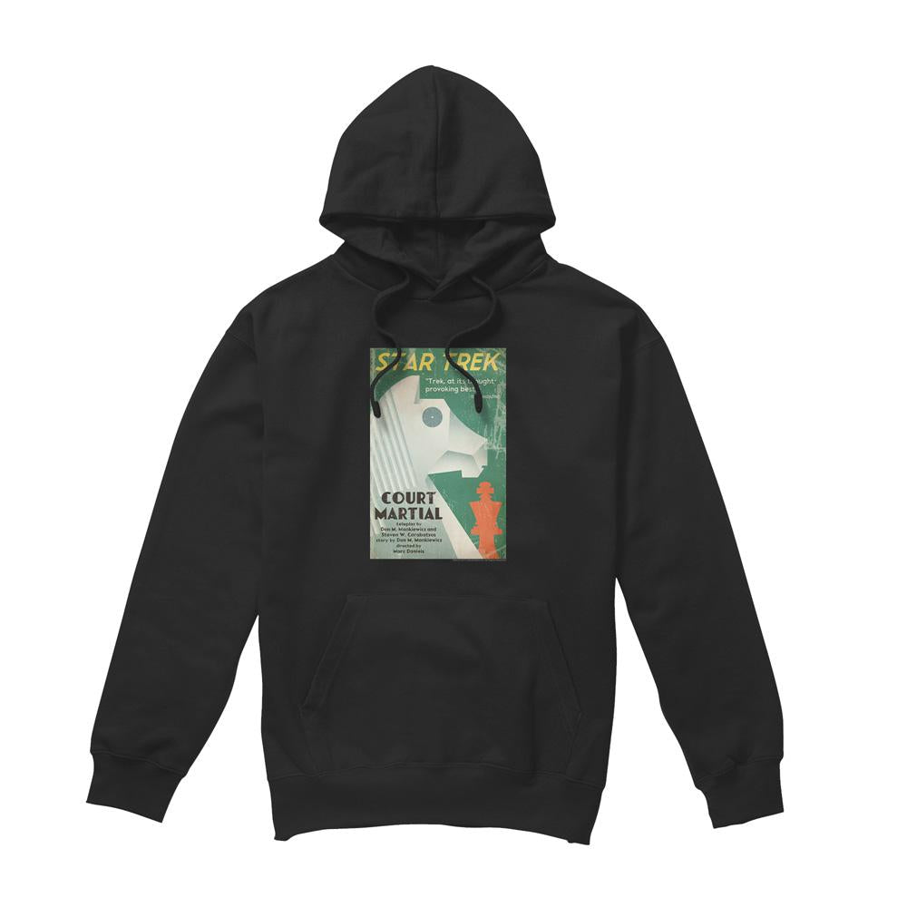 Black - Front - Star Trek Mens The Original Series Episode 20 Hoodie