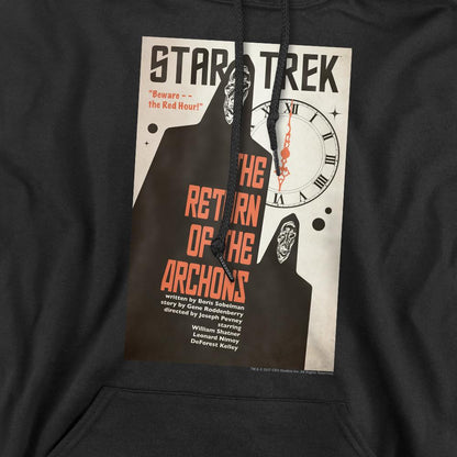 Black - Pack Shot - Star Trek Mens The Original Series Episode 21 Hoodie