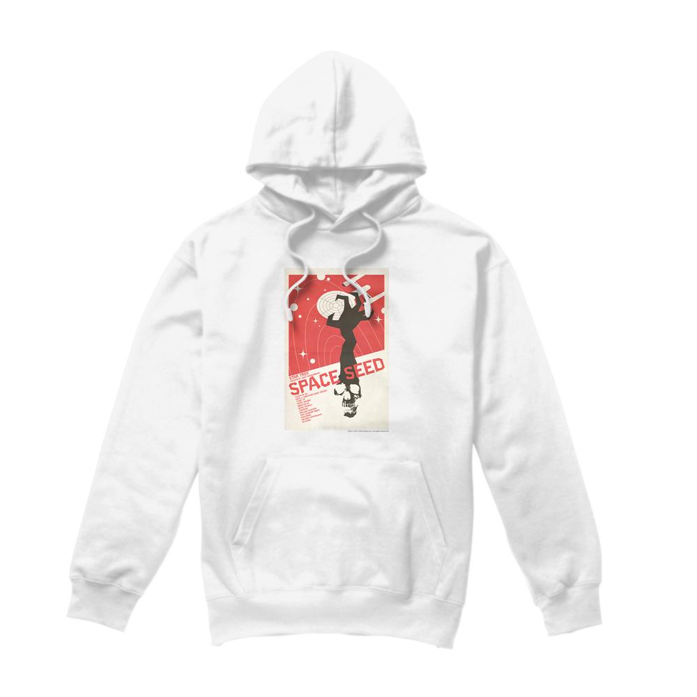 White - Front - Star Trek Mens The Original Series Episode 22 Hoodie