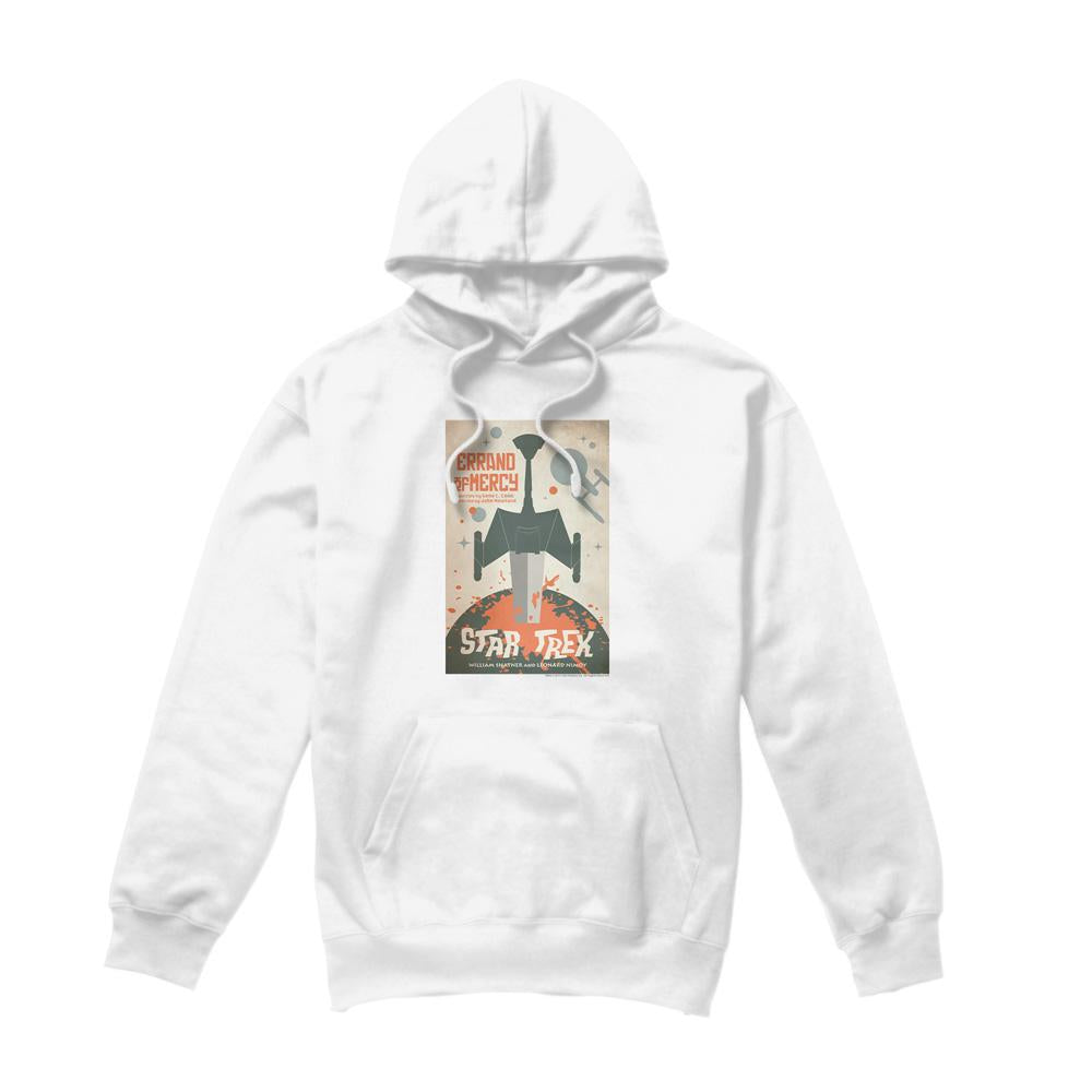 White - Front - Star Trek Mens The Original Series Episode 26 Hoodie