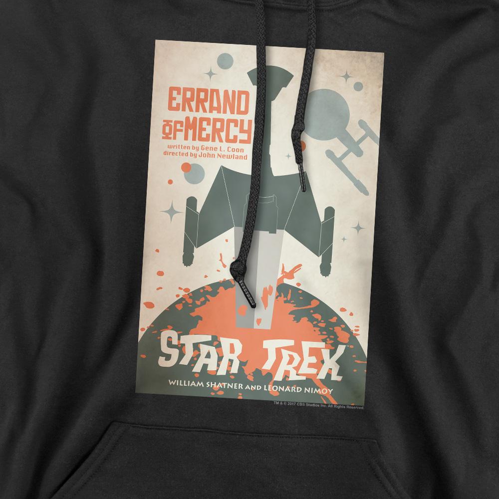 Black - Pack Shot - Star Trek Mens The Original Series Episode 26 Hoodie