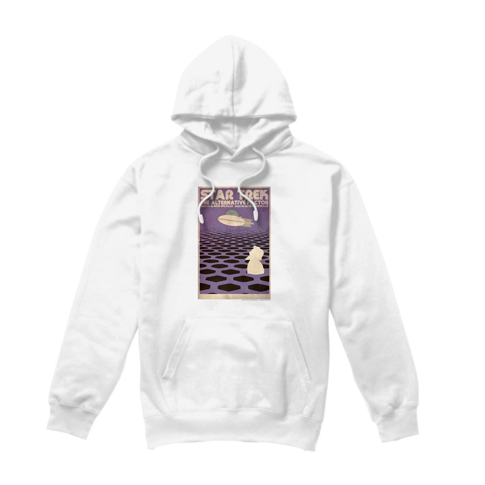 White - Back - Star Trek Mens The Original Series Episode 27 Hoodie
